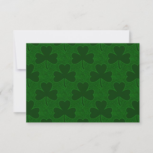 Carte Shamrock (Devant)