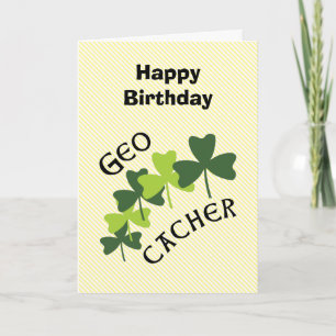 Carte Shamrocks de Geocacher