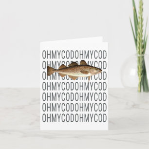 Carte Shane Awesome - Oh My Cod Fish