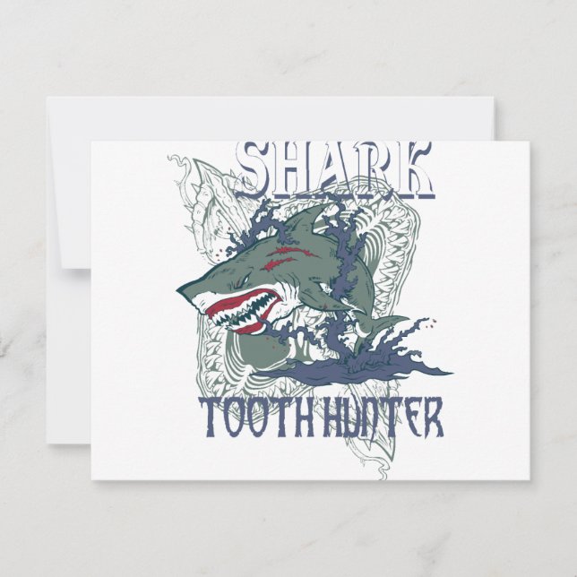 CARTE SHARK TOOH HUNTER (Devant)