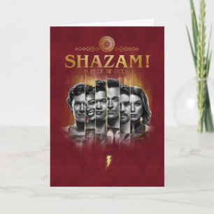 Carte SHAZAM ! Furie des dieux   Bars photo de caractère
