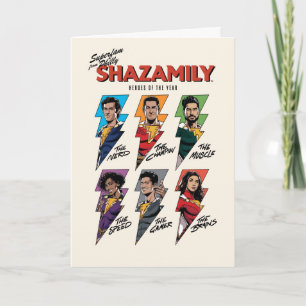Carte SHAZAM ! Furie des dieux   SHAZAMily Boulons comiq