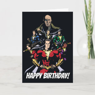 Carte SHAZAM !   Shazam Family Vs. Dr Sivana