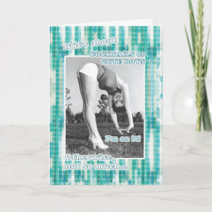 Carte She knows wot's wot and is on it! birthday