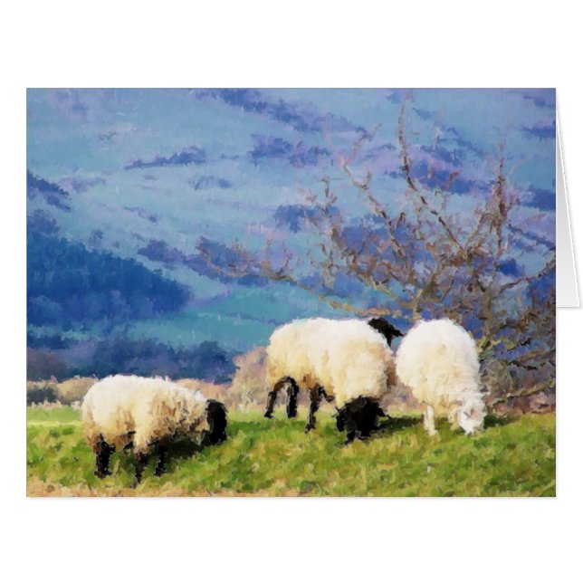 Carte SHEEP (Devant horizontal)