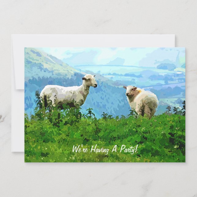 CARTE SHEEP DE MONTAGNE (Devant)