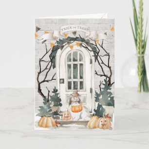 Carte Shelter Trick ou Treat Halloween