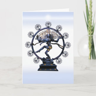 Carte Shiva Nataraja, une fractale fabuleuse