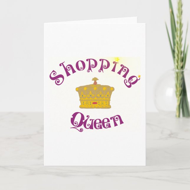 Carte shopping Queen (Devant)