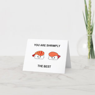 Carte Shrimply the best-suziethesushi