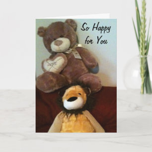 CARTE SI HEUREUX DE VOTRE ADOPTION NOUVELLES