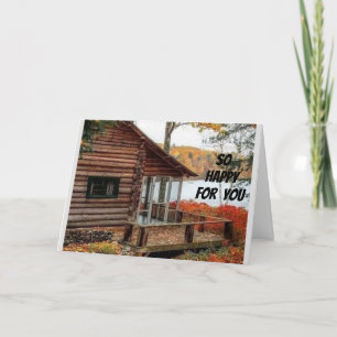 CARTE SI "HEUREUX" POUR VOUS DANS VOTRE NOUVELLE MAISON