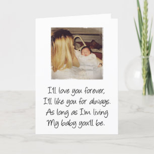 Carte Si vous choisissez de lui dire (carte d'adoption)