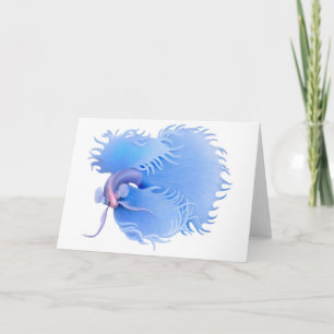 Carte Siamese Fighting Fish Greeting Card