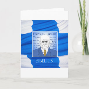 Carte SIBELIUS Greetings card