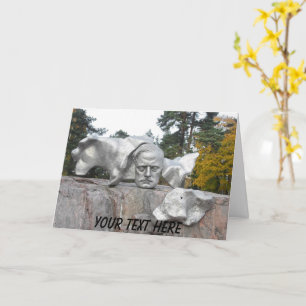 Carte Sibelius Park personnalisable, Helsinki, Finlande