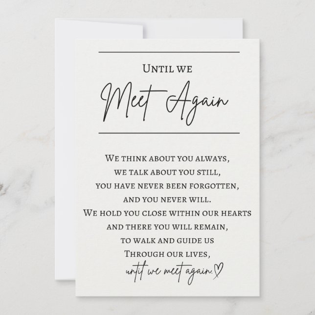 Carte Signalisation de la table commémorative pour le Ma (Devant)