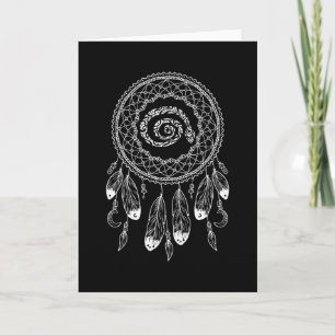 Carte Signe du zodiaque Serpent Amérindien