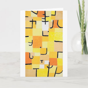 Carte Signes en Jaune, Paul Klee