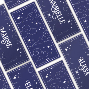 Carte Signet minimaliste personnalisé - Collection céles