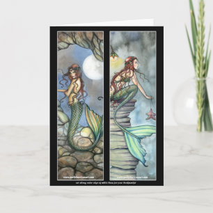 Carte signet Sirène par Molly Harrison
