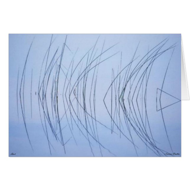 Carte Silencieuse (Devant horizontal)