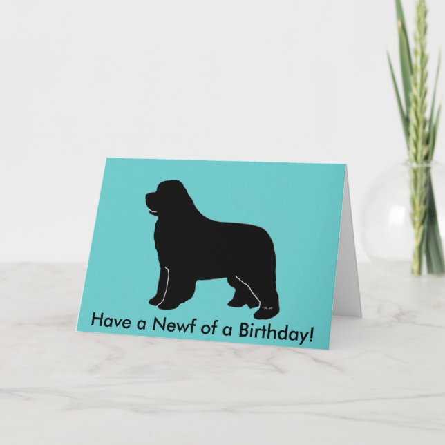 Carte silhouette de terre-neuve (Devant)