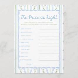 Carte Silly Little Goose Baby Shower Game