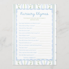 Carte Silly Little Goose Baby Shower Game