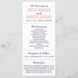 Carte simple de support de programme de