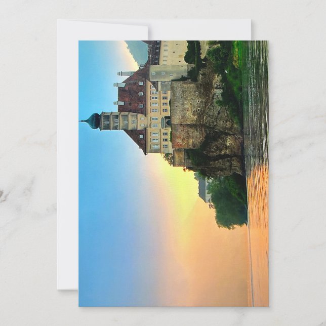 Carte simple pour fêtes annuelles (Devant)