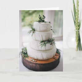 Carte Simple Shabby Chic Lifestyle Salutation Mariage