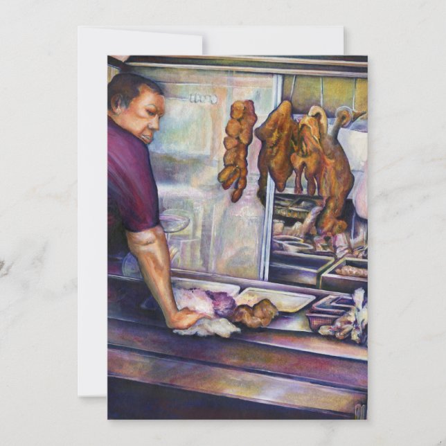 Carte Singapour embrassé par le soleil (Devant)