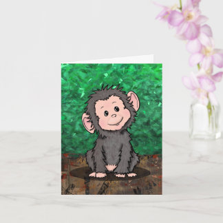 Carte Singe doux