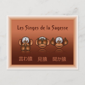 carte singes de la sagesse
