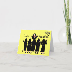 Carte Singing Nuns "Choir Practice" Note Cards-Adallant