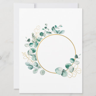 Carte Single Leaf Card