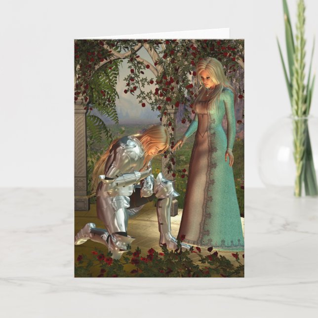 Carte Sir Launcelot et la reine Guinevere (Devant)