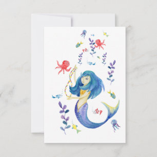 Carte Sirène dansante