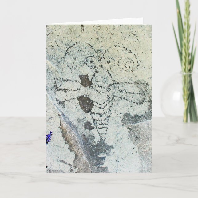 Carte Site de Petroglyphe de Moth Petroglyph Trois riviè (Devant)