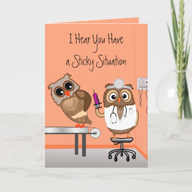 Carte Situation collante (Devant)