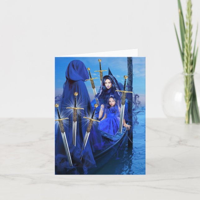 Carte Six épées (Devant)