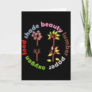 Carte Six Reasons To Plant A Tree T Shirt 