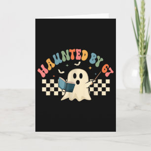 Carte Six Seven 6 7 Halloween squelette main Hanté
