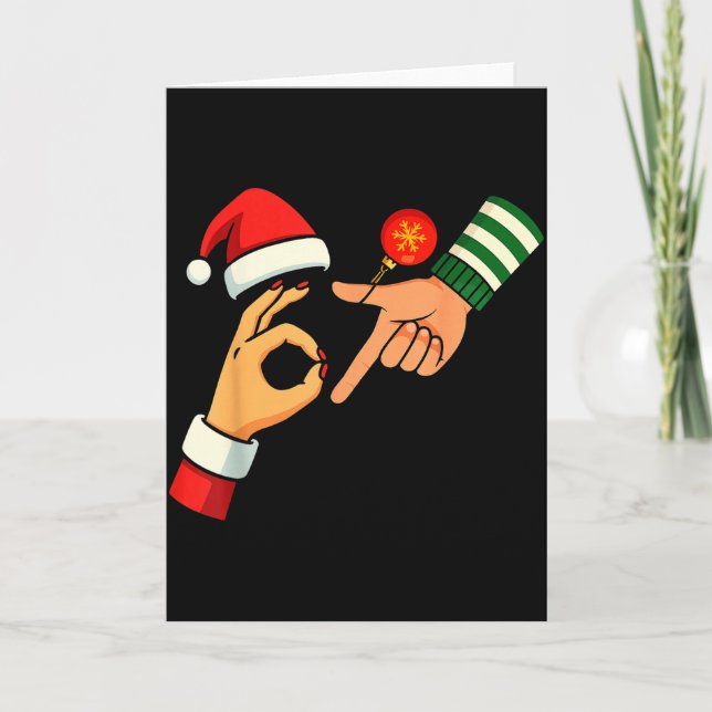 Carte Six Seven 6 7 Meme Gen Alpha Slang 67 Christmas Me (Devant)