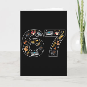 Carte Six Seven Tendance 67 Amateurs de Musique