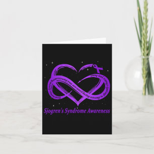 Carte Sjogren's Syndrome Warrior Down Syndrome Sensibili