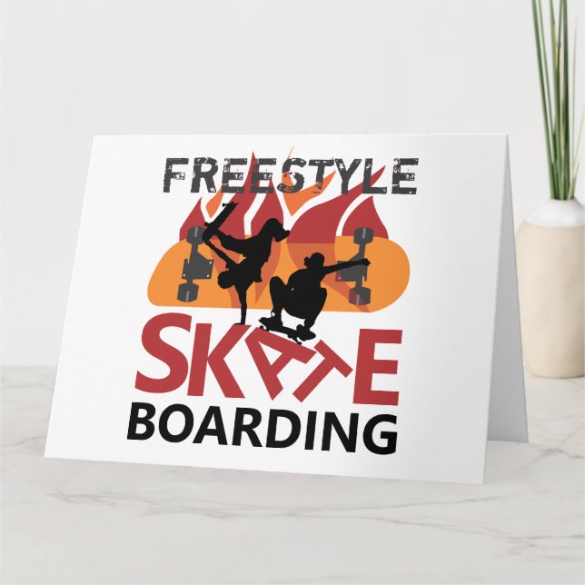 Carte Skate acrobatique (Devant)