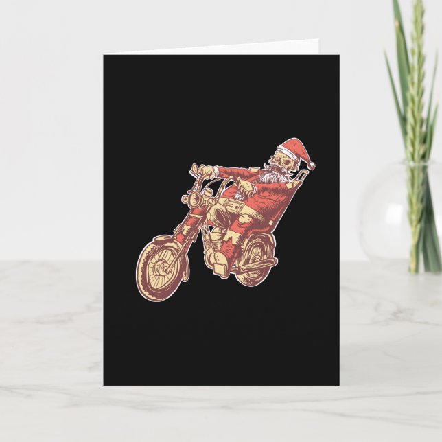 Carte Skeletons Santar Motorbike (Devant)
