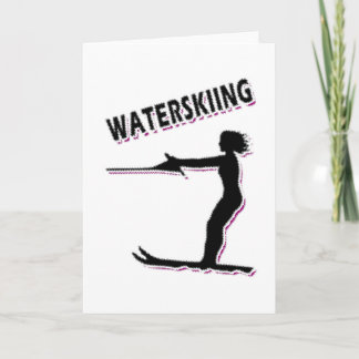 Carte Ski Nautique Pour Les Femmes Hobby De Sports Nauti